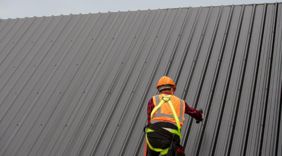 Professional metal roof installation services in Windsor, MA